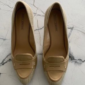 Joan and David 3” wedge heels